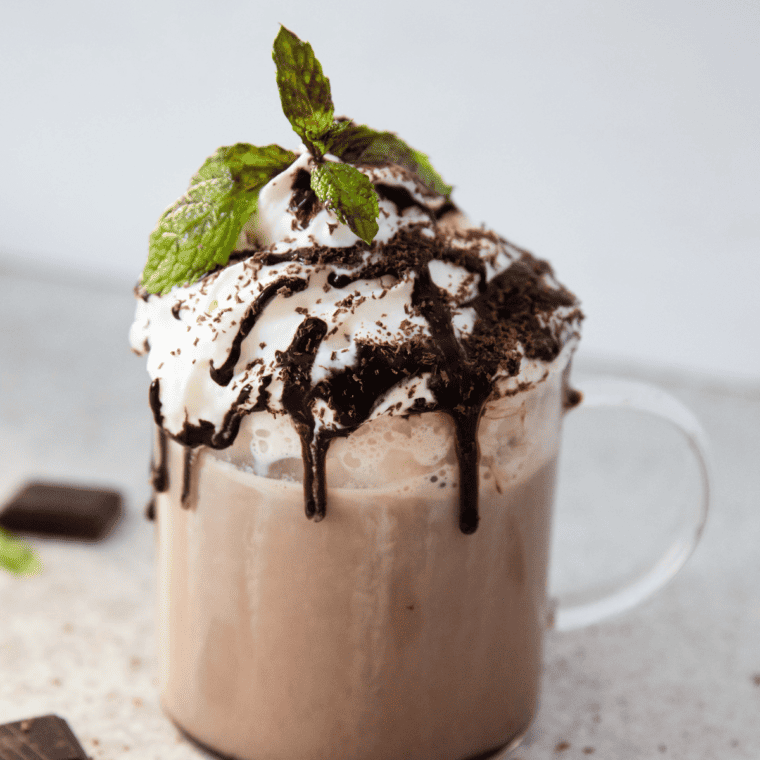 Copycat Starbucks Peppermint Mocha