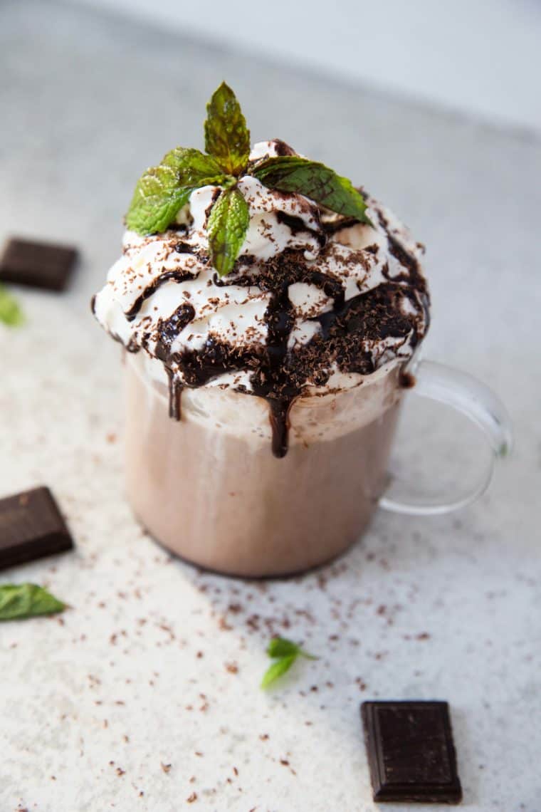 Copycat Starbucks Peppermint Mocha