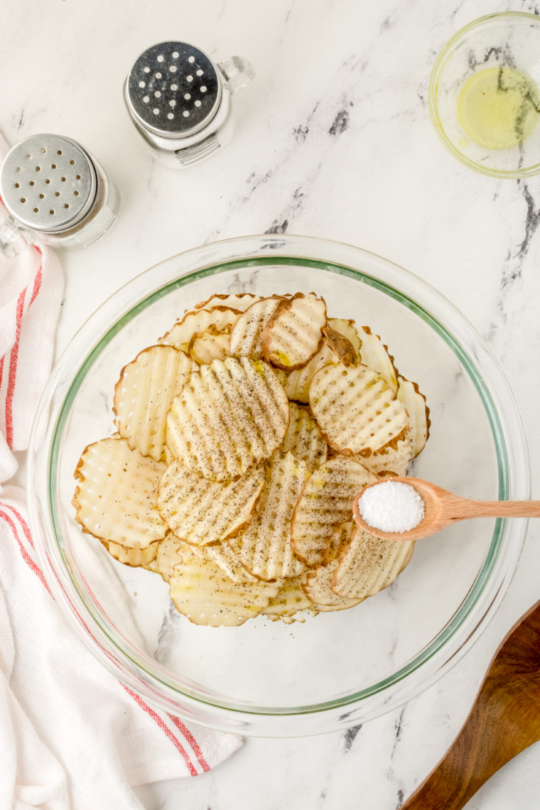 Air Fryer Copycat Chick-Fil-A Waffle Fries