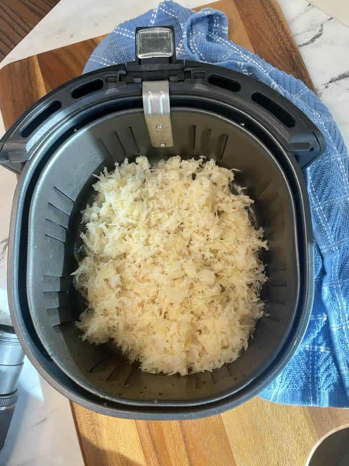 Air Fryer Sauerkraut
