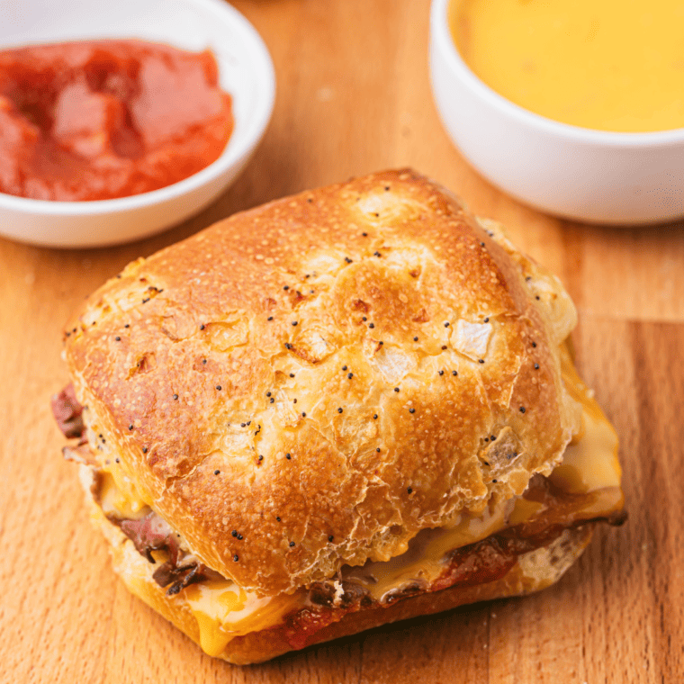 Copycat Arby's Beef and Cheddar Sandwiches