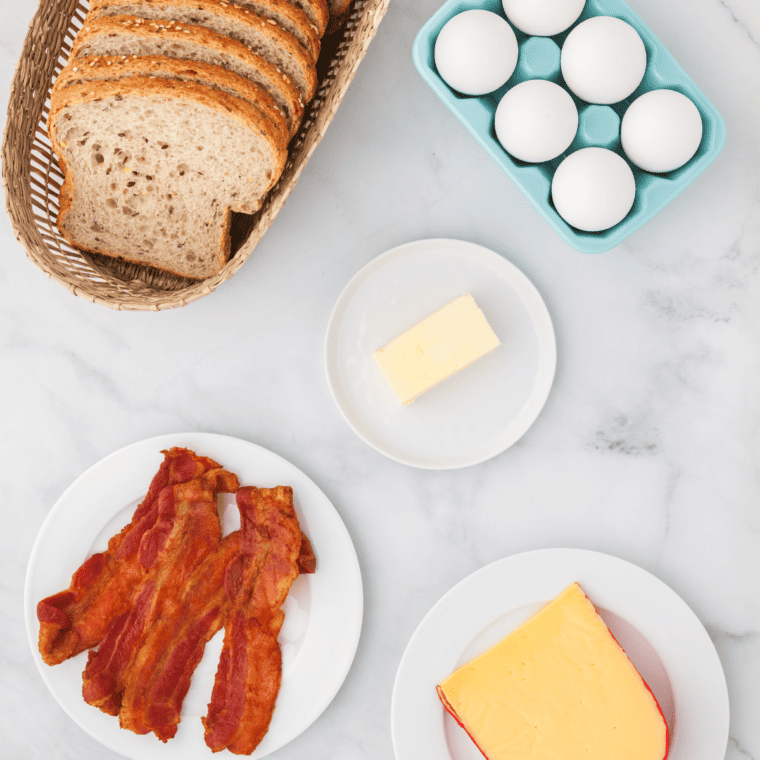 bacon and egg sandwich air fryer