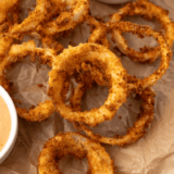 Air Fryer Beer Battered Onion Rings