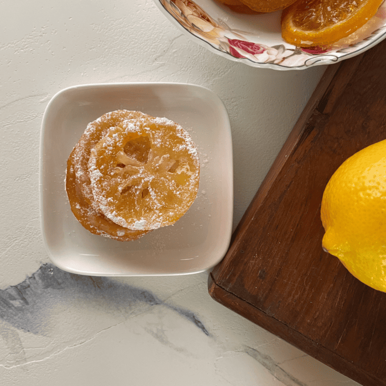 Air Fryer Candied Lemon