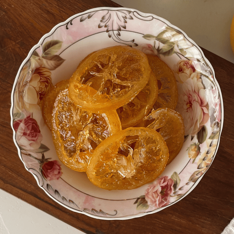 Air Fryer Candied Lemon