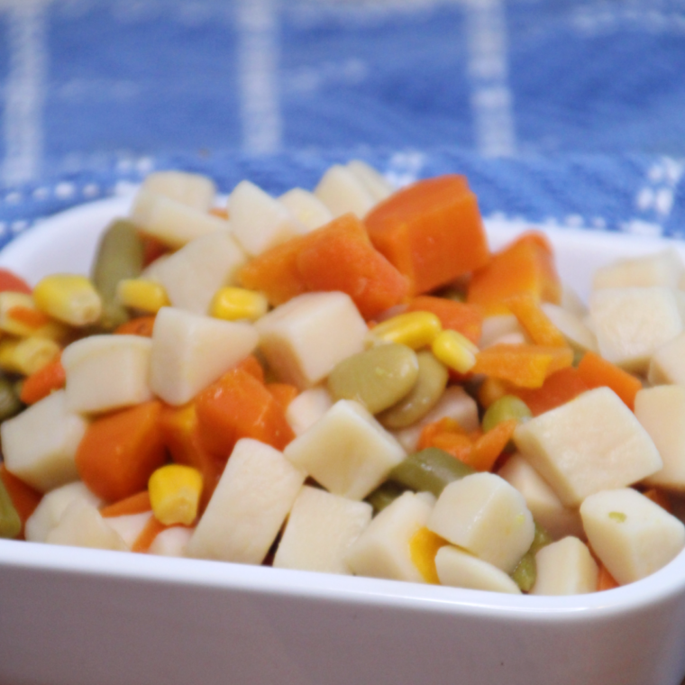 Air Fryer Canned Mixed Vegetables