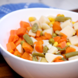 Air Fryer Canned Mixed Vegetables