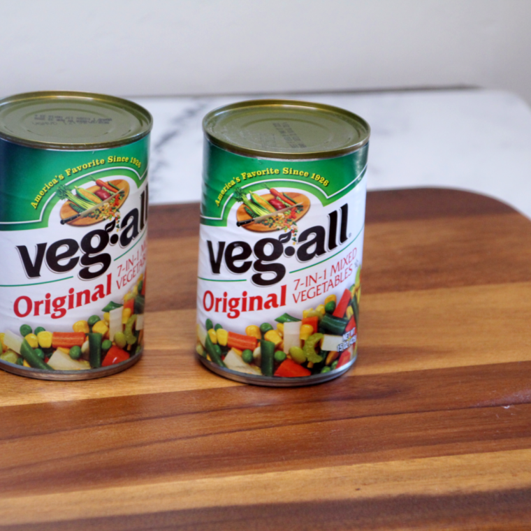 Air Fryer Canned Mixed Vegetables