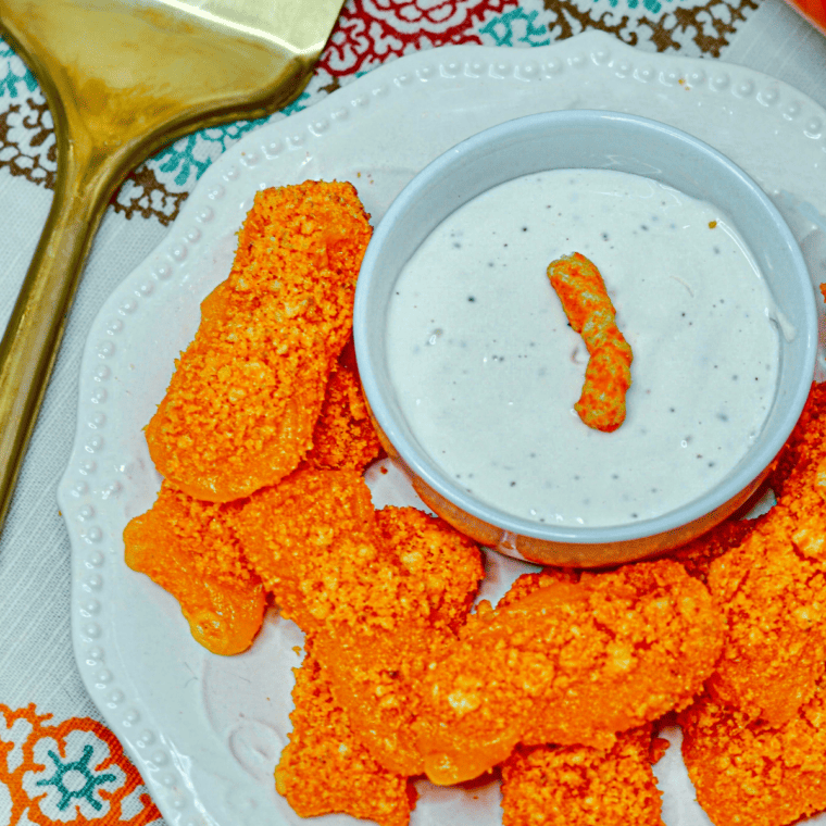 Air Fryer Cheetos Mozzarella Sticks