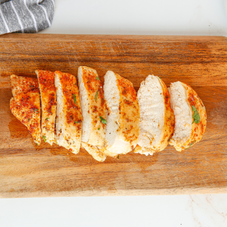 Air Fryer Frozen Chicken Breasts