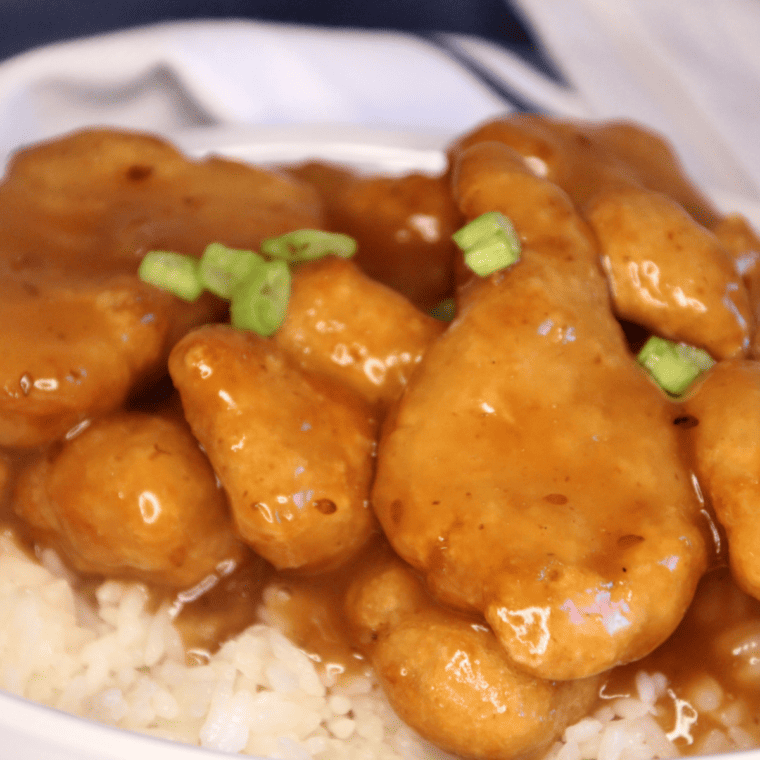 Air Fryer Frozen Sesame Chicken (5)