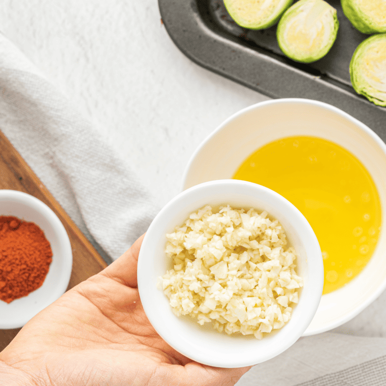 How To Make Garlic Butter Brussels Sprouts In Air Fryer