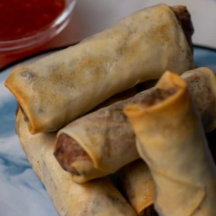 Air Fryer Ground Beef Egg Rolls