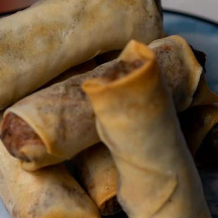 Air Fryer Ground Beef Egg Rolls