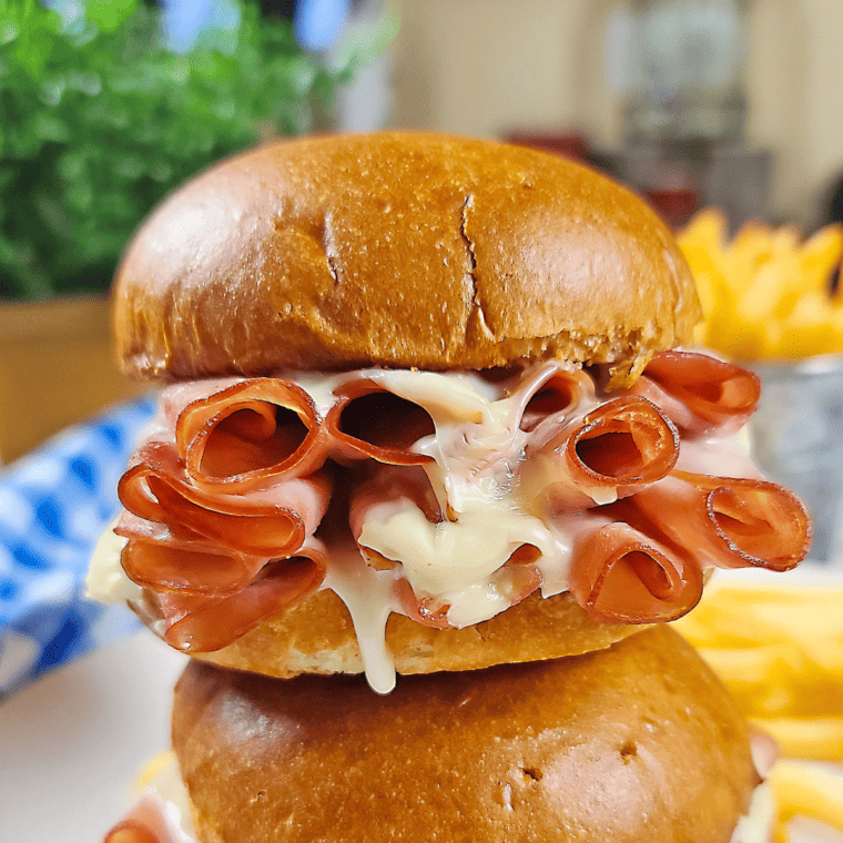 hot ham sandwich