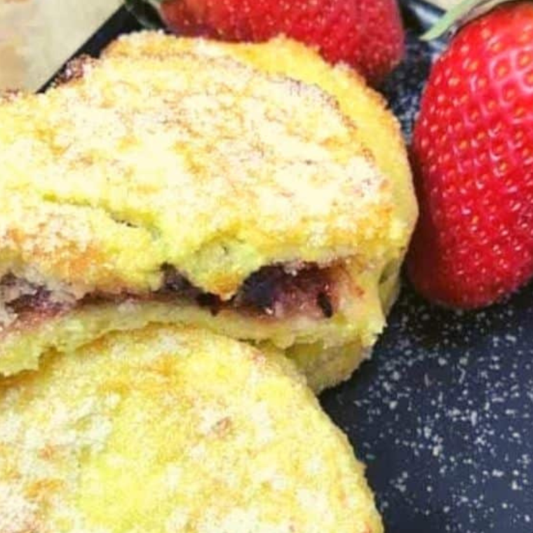 Air Fryer Jam Stuffed French Toast