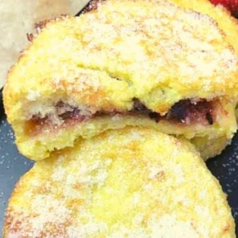 Air Fryer Jam Stuffed French Toast