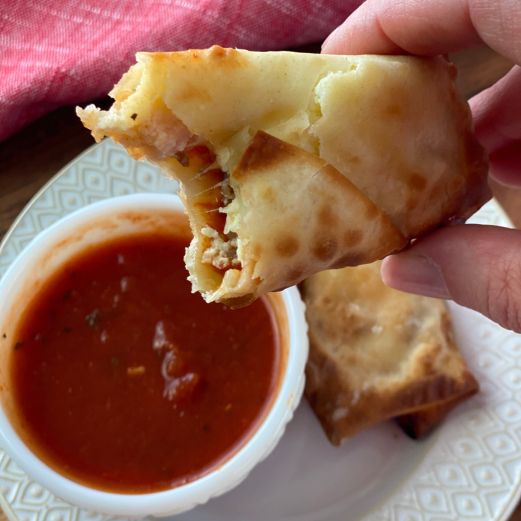 Air Fryer Lasagna Egg Rolls