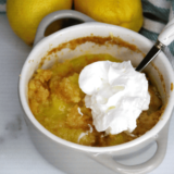 Air Fryer Lemon Dump Cake