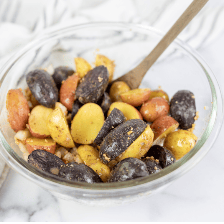 Air Fryer Campfire Roasted Potatoes