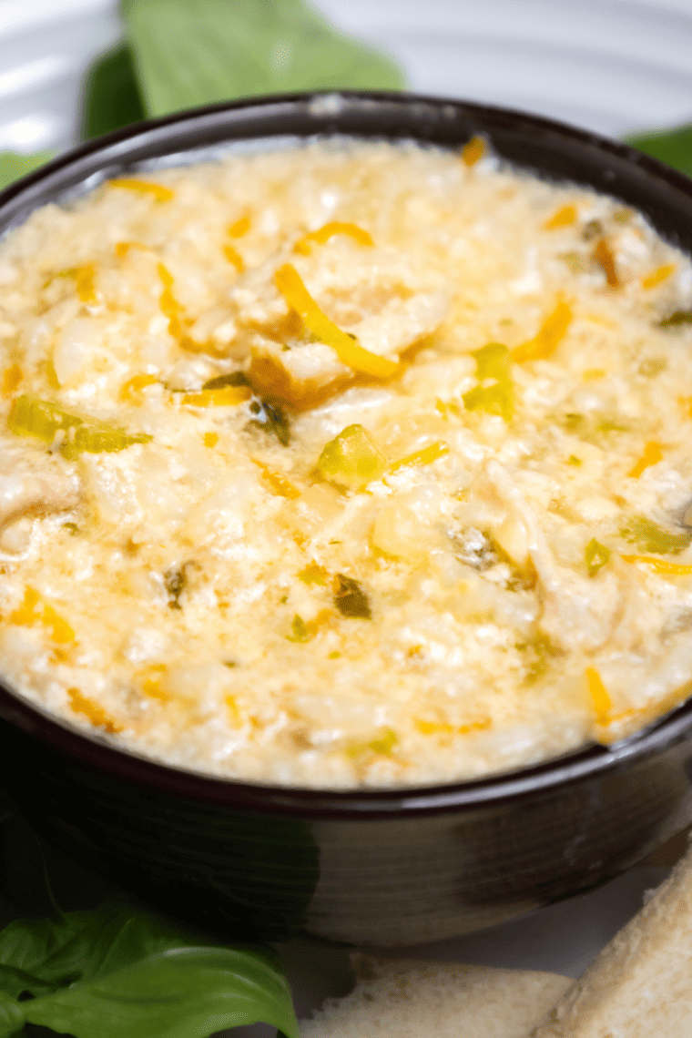 Ninja Foodi Copycat Cheesecake Factory Chicken & Rice Soup