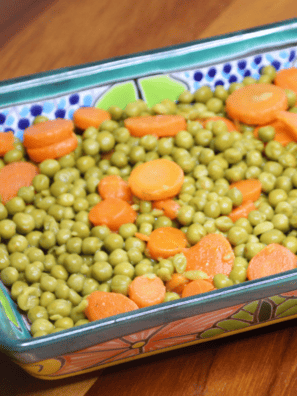 Air Fryer Peas and Carrots
