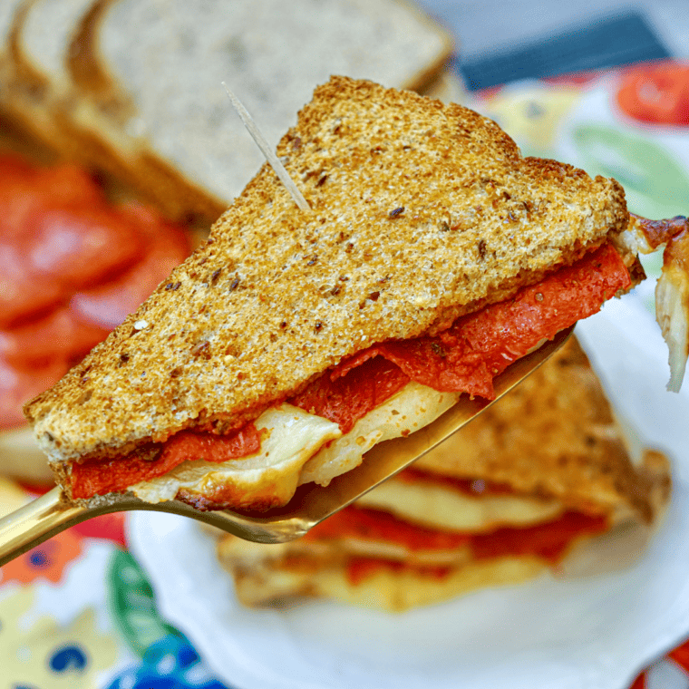 Air Fryer Pizza Grilled Cheese