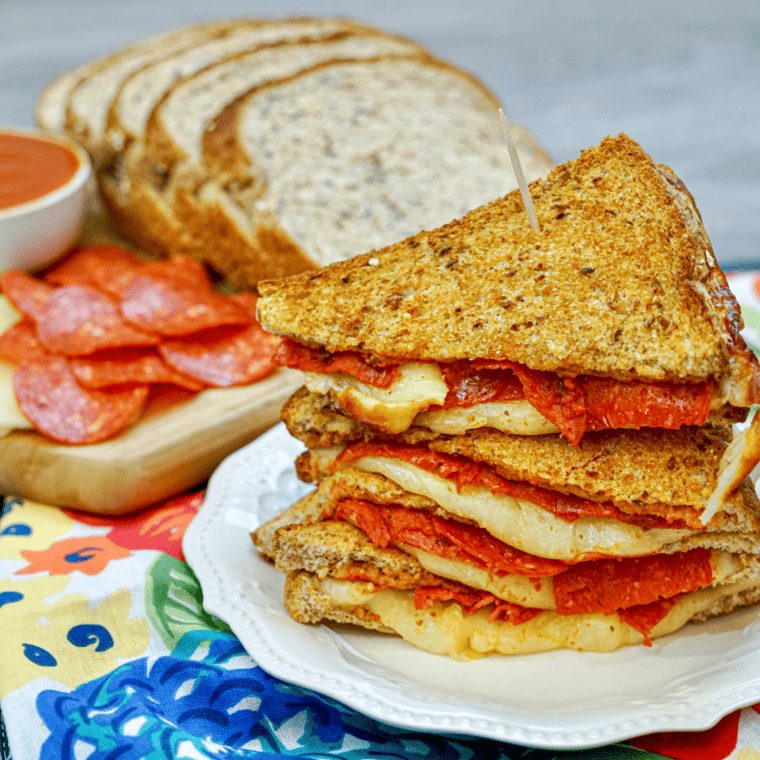 Air Fryer Pizza Grilled Cheese