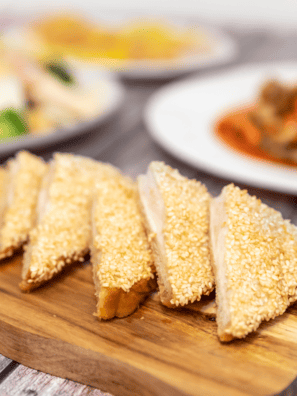 Air Fryer Prawn Toast