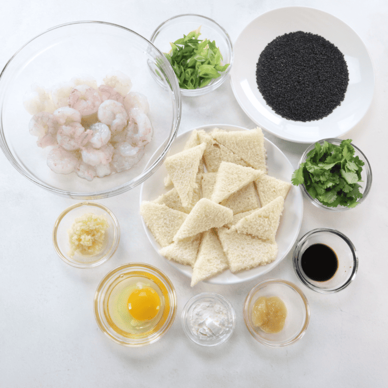 Ingredients Needed For Air Fryer Prawn Toast
