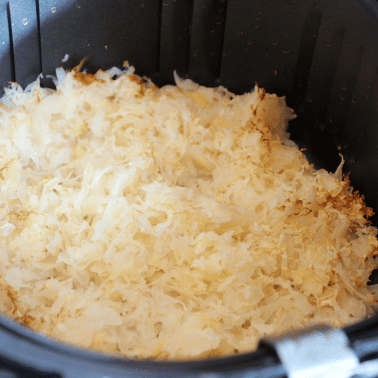 Air Fryer Sauerkraut