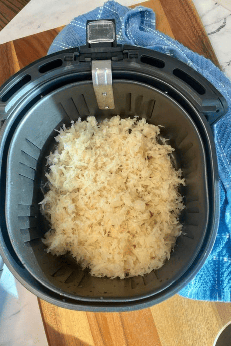 Air Fryer Sauerkraut