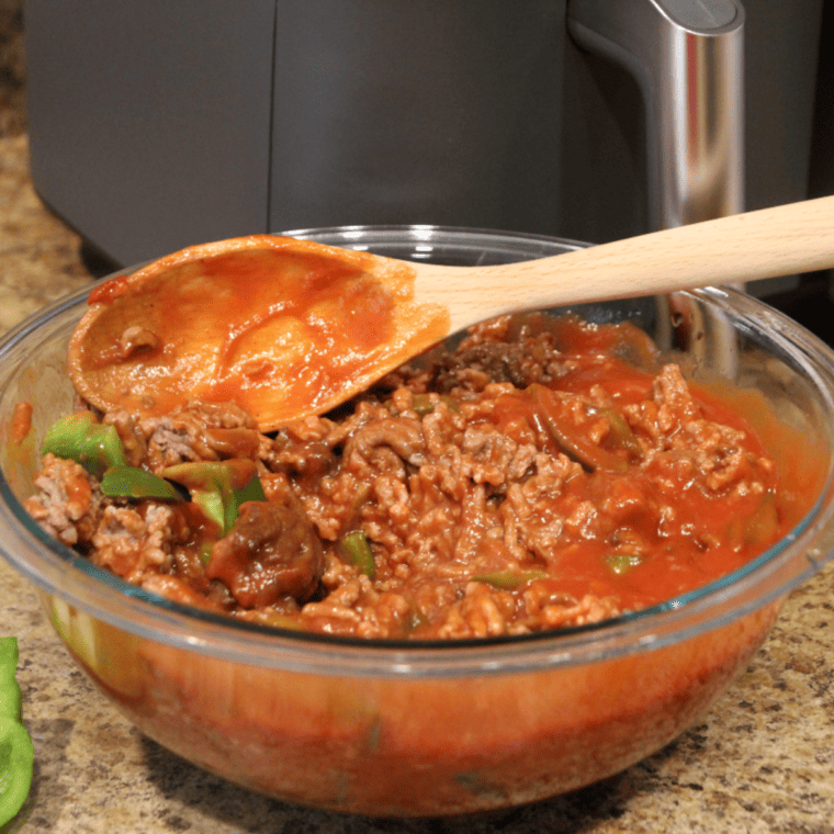 Air Fryer Sloppy Joes