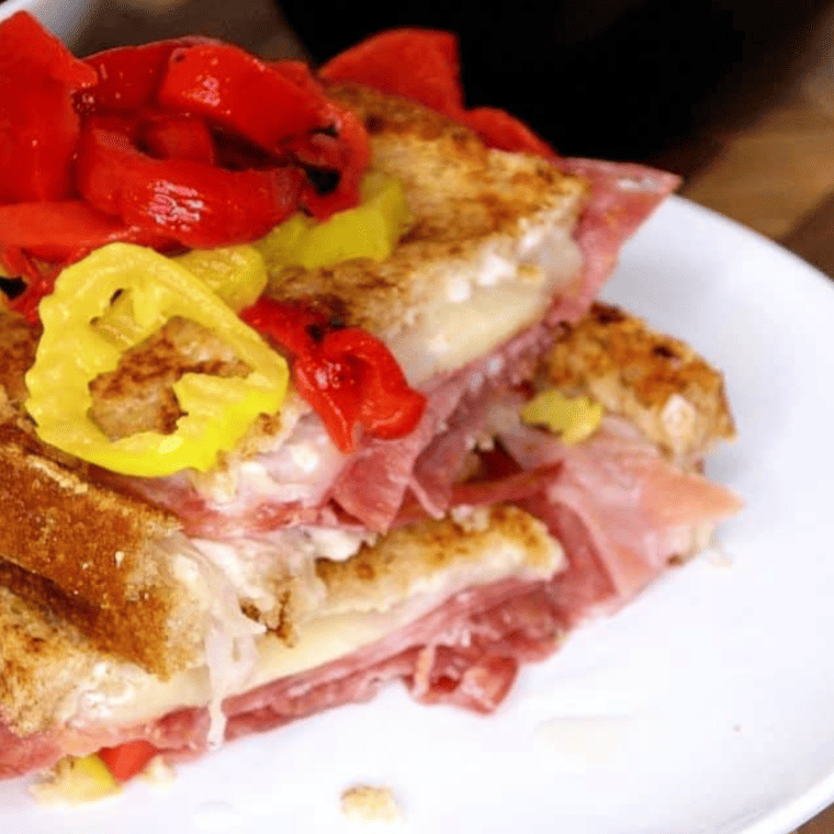 Air Fryer Spicy Italian Sandwich