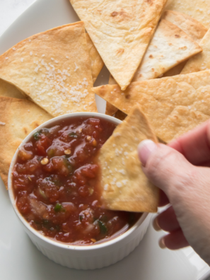 Air Fryer Tortilla Chips