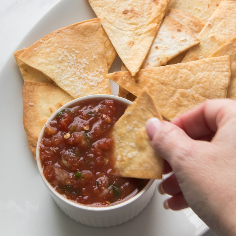 Air Fryer Tortilla Chips
