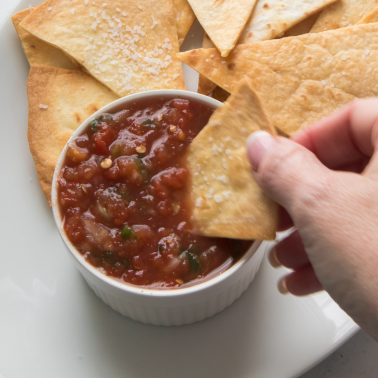 Air Fryer Tortilla Chips