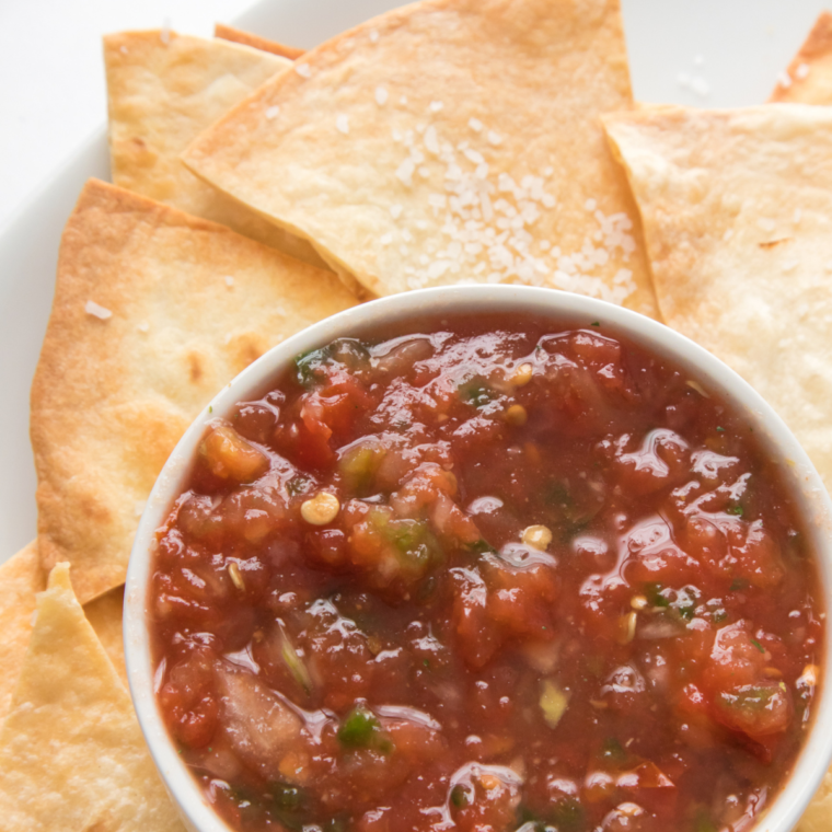 Air Fryer Tortilla Chips