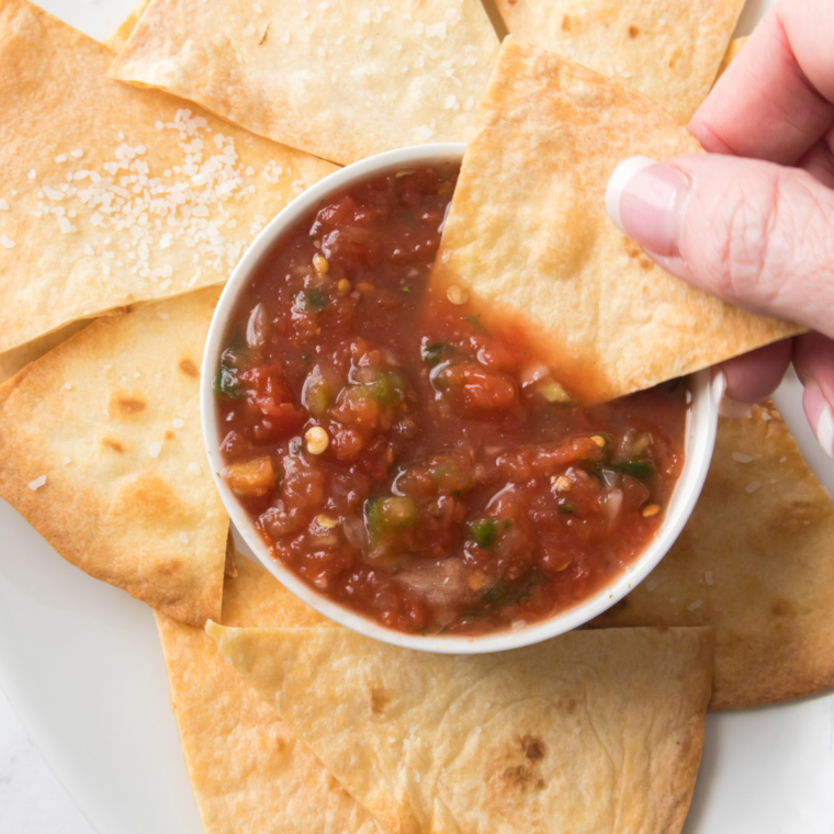 Air Fryer Tortilla Chips