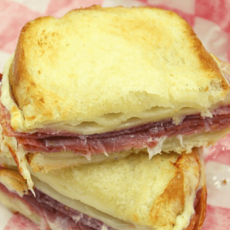 Air Fryer Italian Grilled Cheese Sandwich