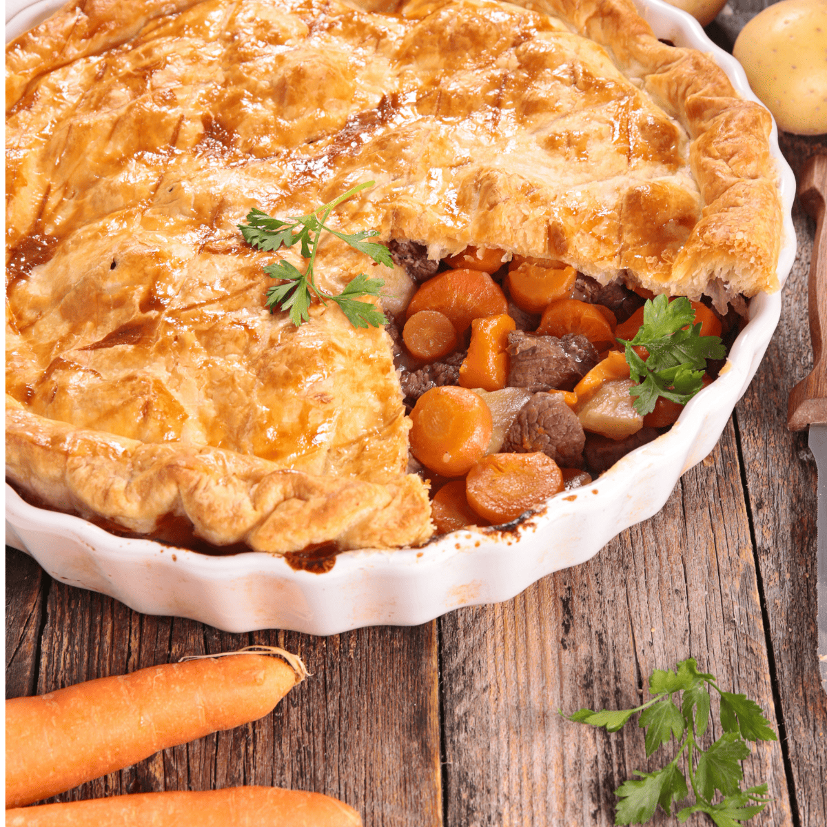 beef pot pie