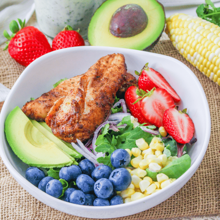 Copycat Panera Green Goddess Cobb Salad