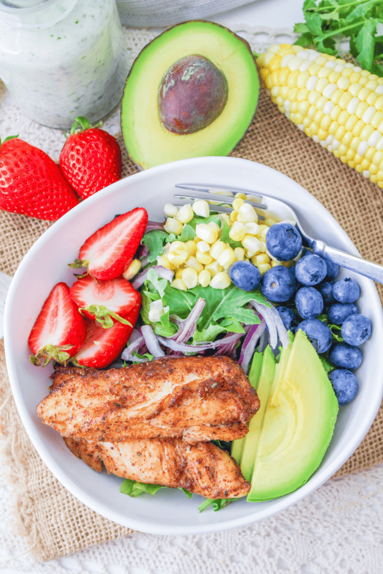 Copycat Panera Green Goddess Cobb Salad