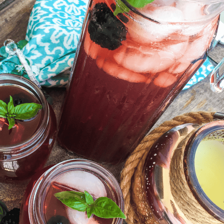 Instant Pot Blackberry Ice Tea