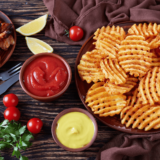Trader Joe's Seasoned Waffle Cut Fries (5)