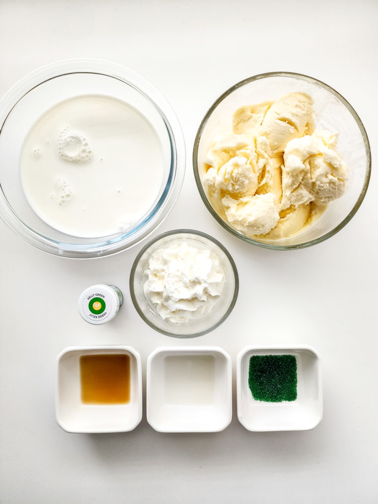 Ingredients Needed For Ninja Creami Shamrock Shake