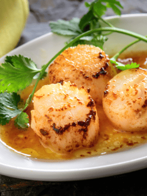Air Fryer AIP Scallops