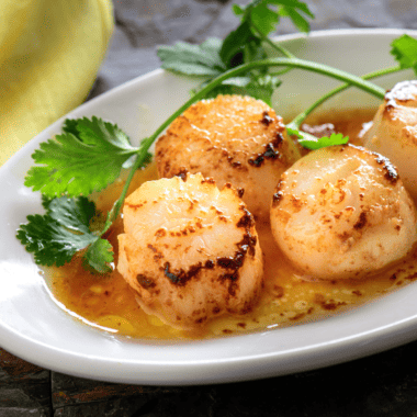Air Fryer AIP Scallops