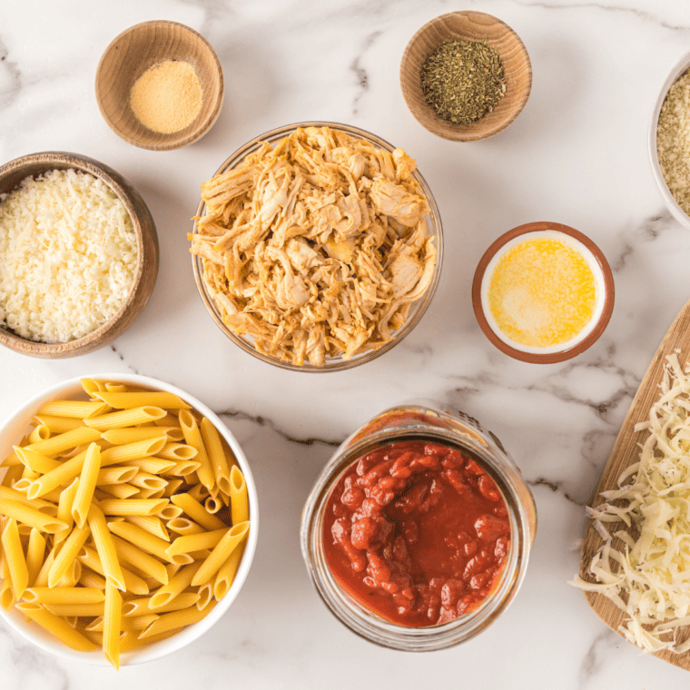 Baked Ziti Ingredients