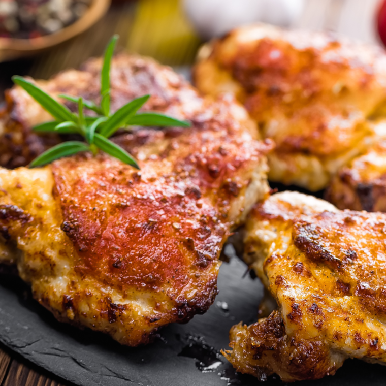 Air-Fryer-Balsamic-Glazed-Chicken-Thighs-7
